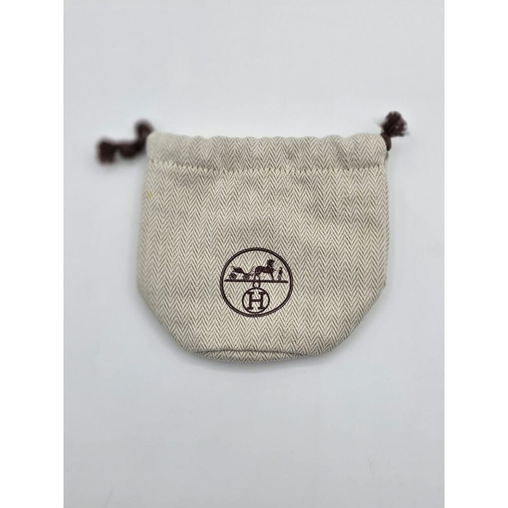 Hermès H Buckle Leather Bracelet Brown Silver Hardware Adjustable France - Picture 14 of 16